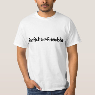 Camiseta Fanfiction antes do T da amizade