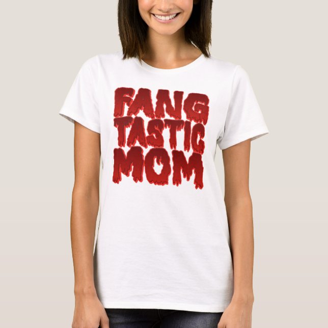 Camiseta Fang Tastic Mãe (Frente)