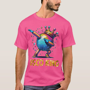 Camiseta Fantástico Rei do Disco Fantasias Festas de Dança