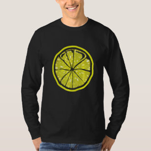 Camiseta Fantaia de Limão Amarelo   Fantaia de Halloween Co
