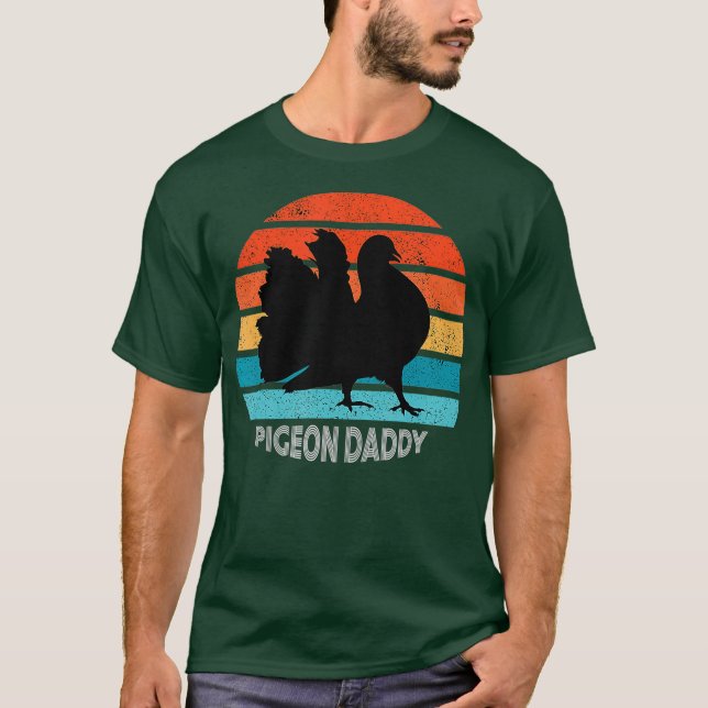 Camiseta Fantail Pigeon Pai Sunset (Frente)