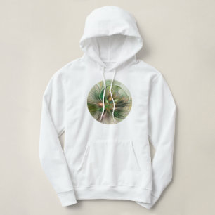 Camiseta Fantasia Abstrata Moderna Colorida Flor Fractal