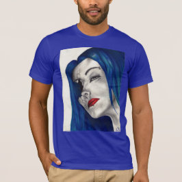 Camiseta Fantasia Bela Quebrada Menina Horror Arte Gótica