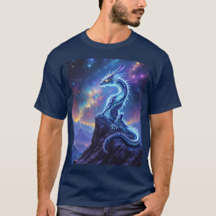 Camiseta Fantasia Céus de Dragão Luz Estelar Fofa