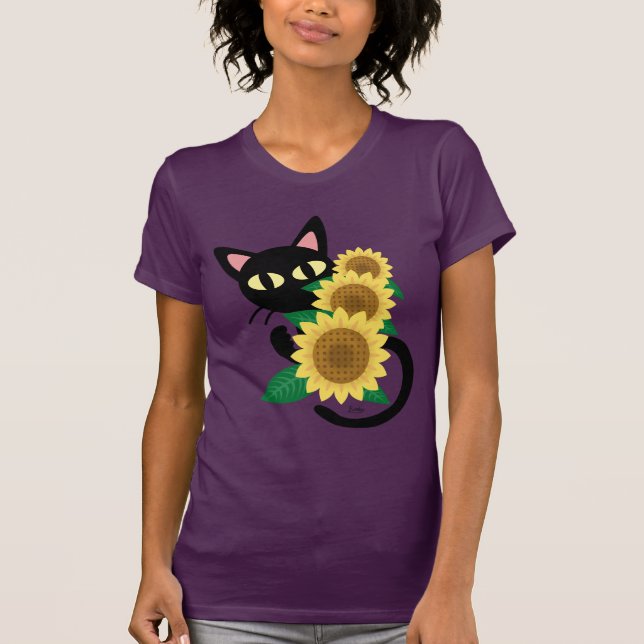Camiseta Fantasia com girassol (Frente)