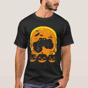 Camiseta Fantasia de Abóbora de Morcego de Monstro de Camin