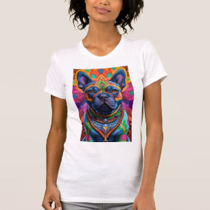Camiseta Fantasia de aniversário do Frenchie