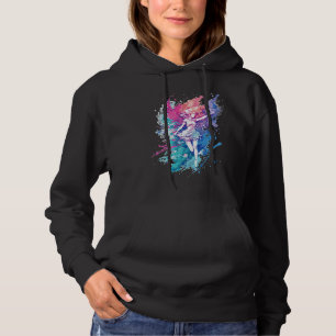 Camiseta Fantasia de Aquarela Fada Grunge Pastel Góthica Ma