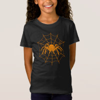 Fantasia de Aranha e Teia Assustadora Laranja de H