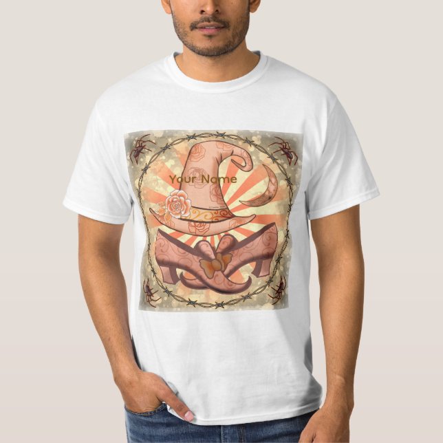 Camiseta Fantasia de Bruxa  (Frente)