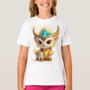 Camiseta Fantasia de Carneiro Dourado Fofo – Mític