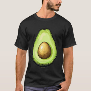 Camiseta Fantasia de comida preguiçosa fácil Abacate Pun Ha