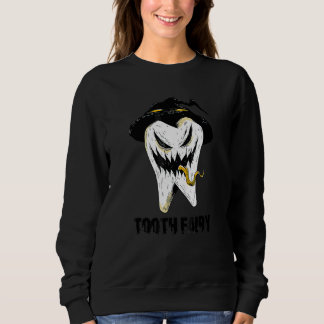 Camiseta Fantasia de Dente Sinistro Dor Assustadora na Noit