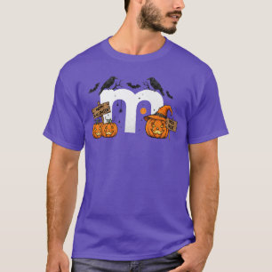 Camiseta Fantasia de Equipe de Halloween de Doce de Chocola