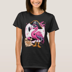 Camiseta Fantasia de Festa de Halloween Engraçada Flamingo