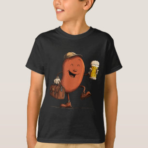 Camiseta Fantasia de Fígado Saudável para Amantes de Cervej