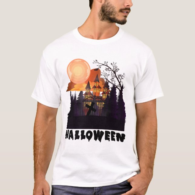 Camiseta fantasia de Halloween (Frente)