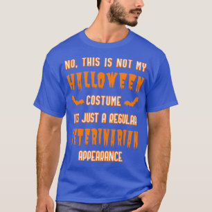 Camiseta fantasia de Halloween Aspecto veterinário