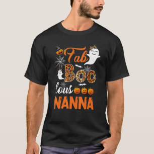 Camiseta Fantasia de Halloween Assustadora Nanna Lous Boo F