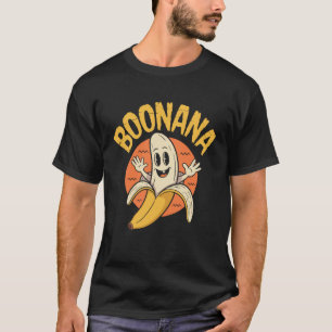 Camiseta Fantasia de Halloween da Banana Fantasma Engraçada