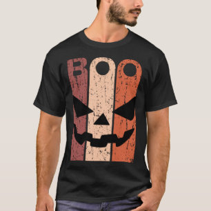 Camiseta Fantasia de Halloween de Abóbora Assustadora com M