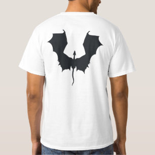 Camiseta Fantasia de Impressão Dragon Wings