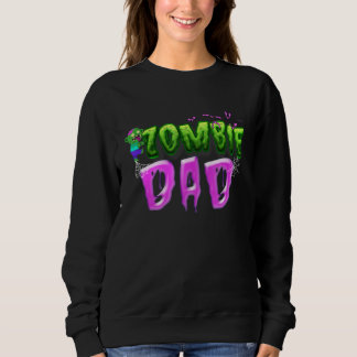 Camiseta Fantasia de Pai Zumbi de Halloween para Pai