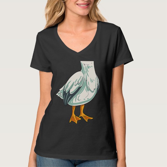 Camiseta Fantasia de Pelicano (Frente)