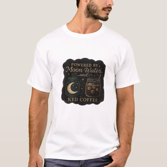 Camiseta Fantasia de Whimsigoth - Florestas Místicas, Luas  (Frente)