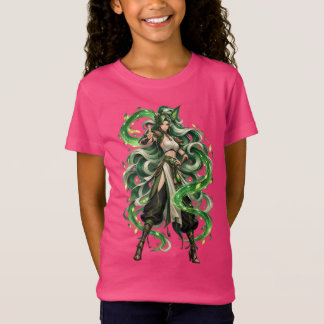 Camiseta Fantasia Deusa Serpente Esmeralda