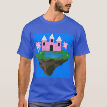 Camiseta Fantasia do Castelo Flutuante Mágico