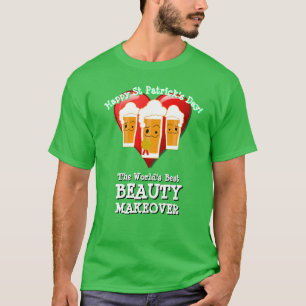 Camiseta FANTASIA DO Dia de São Patrício Feliz