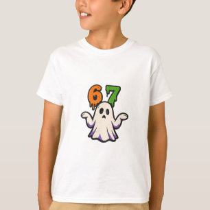 Camiseta Fantasia do Meme de Fantasma Fofo do Halloween Scp