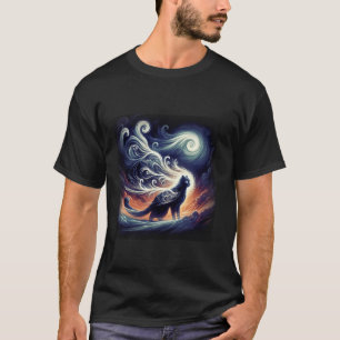 Camiseta Fantasia Elemental do Ar Sombria Nuvem Críptido de