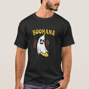 Camiseta Fantasia engraçada de fantasma de banana Boonana d