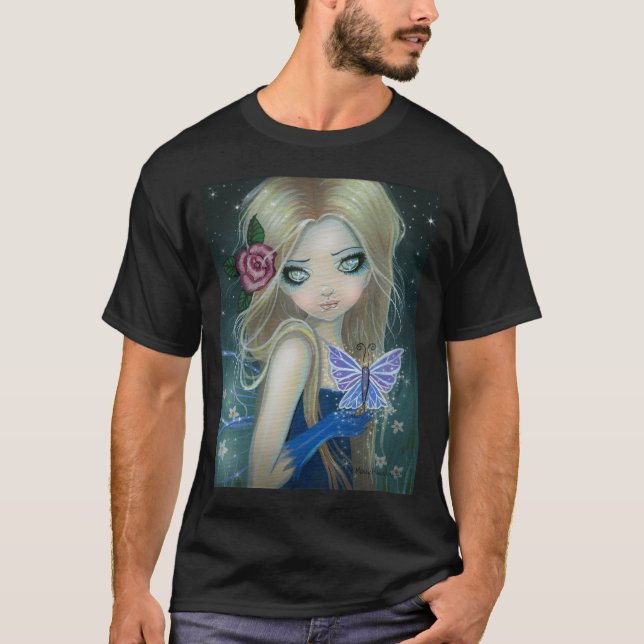 Camiseta Fantasia Fada Borboleta Periwinkle (Frente)