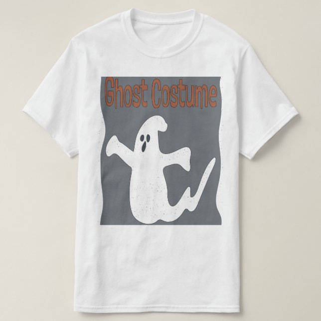 Camiseta Fantasia Genérica do Fantasma (Frente do Design)
