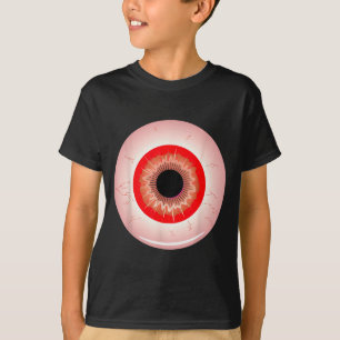 Camiseta Fantasia Preguiçosa de Halloween para Olho Soky Y
