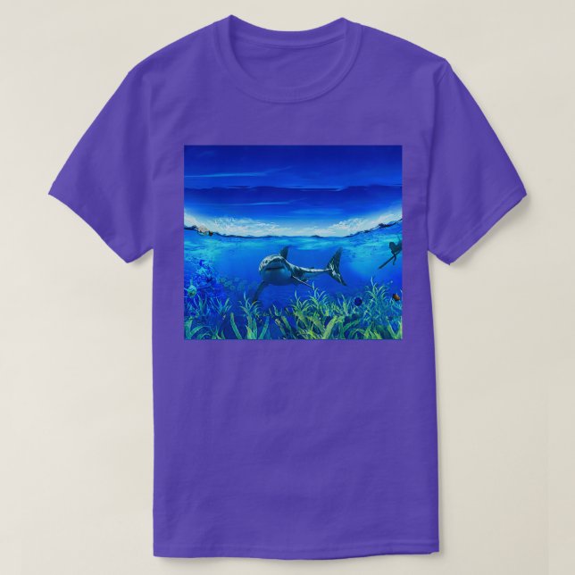 CAMISETA FANTASIA SUBÁGUA (Frente do Design)
