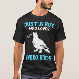 Camiseta Fantasias Awebo Willow Ptarmigan Awebo para menino