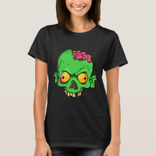 Camiseta Fantasias Combinadas de Halloween com Rosto de Mon