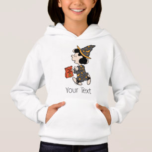 Camiseta Fantasias de Bruxa Lucy Peanuts Halloween