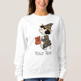 Camiseta Fantasias de Bruxa Lucy Peanuts Halloween