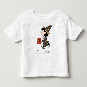 Camiseta Fantasias de Bruxa Lucy Peanuts Halloween