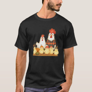 Camiseta Fantasias de Família de Frango de Halloween Cottag