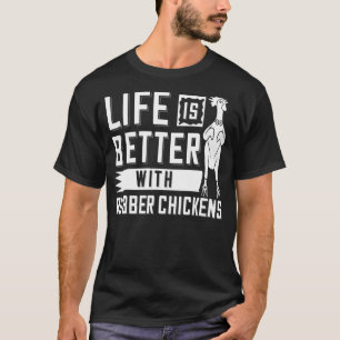 Camiseta Fantasias de Frango de Borracha aos Gritos