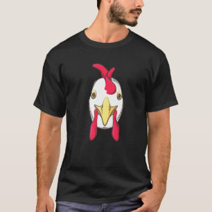 Camiseta Fantasias de Galinha para Crianças e Adultos Menin