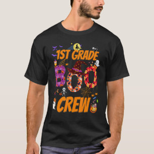 Camiseta Fantasias de Halloween da Turma Boo da 1ª Série Es