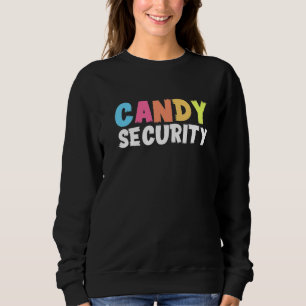 Camiseta Fantasias de Halloween de Segurança de Doces para