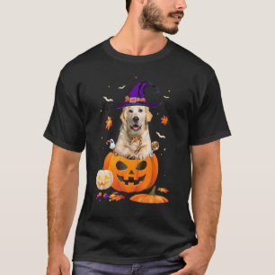 Camiseta Fantasias de Halloween do Golden Retriever Fantasi